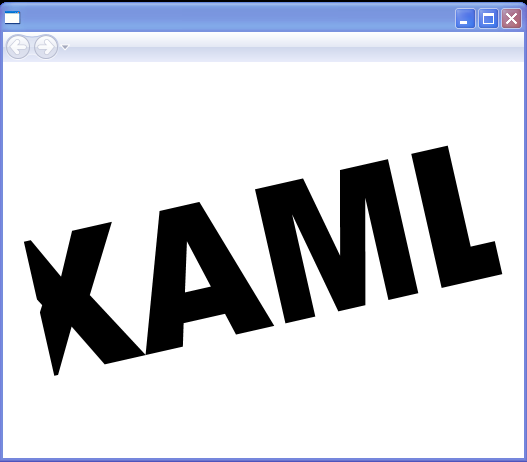 WPF Animated Text Transform