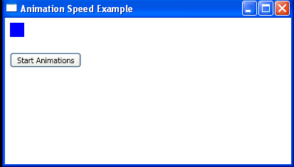 WPF Animation With A Slow Speed