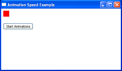 Animation without acceleration or deceleration