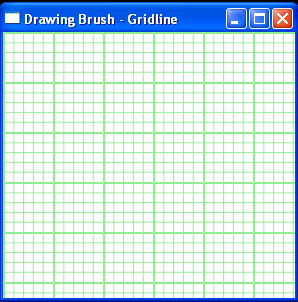 Applies a DrawingBrush and DrawingGroup to draw gridlines as a background of a Grid control.