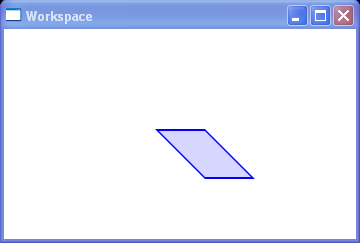 WPF Applies A Horizontal Skew Of45 Degrees From A Center Point Of00