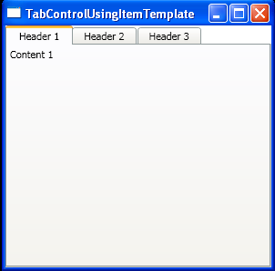 WPF Bind A Tab Control To A Data Source