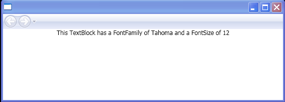 WPF Binding Font Family Font Size Value For Current Control