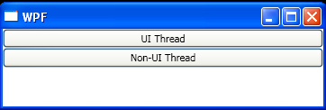 WPF Check Whether You Are Running On The U I Thread