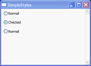 WPF Checked Radio Button