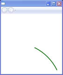 WPF Clockwise Small Arcdefault