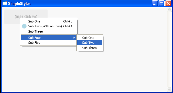 Adding ContextMenu to TextBlock