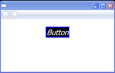 WPF Control Template Event Trigger Border And Text