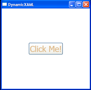 WPF Create Button From Xaml String