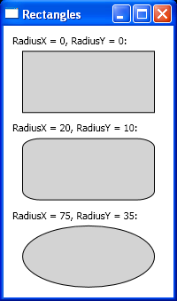 WPF Create Rectangles In W P F