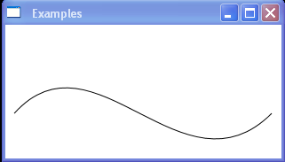 Cubic Bezier Curve with BezierSegment