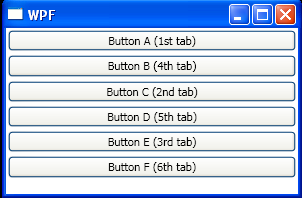 Define the Tab Order of UI Elements in a Form