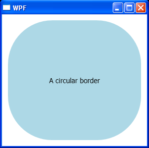 WPF Display A Border