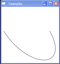 Elliptical Arc Path