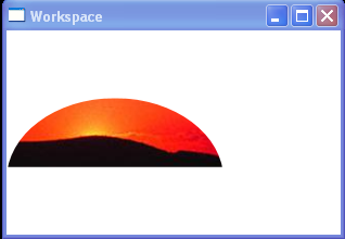 WPF Elliptical Clip Example