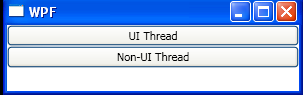 WPF Ensure That You Are Running On The U I Thread