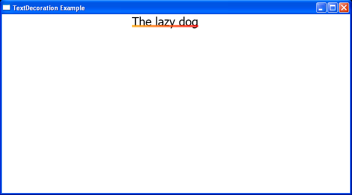 WPF Fill The Baseline Decoration With A Linear Gradient Brush