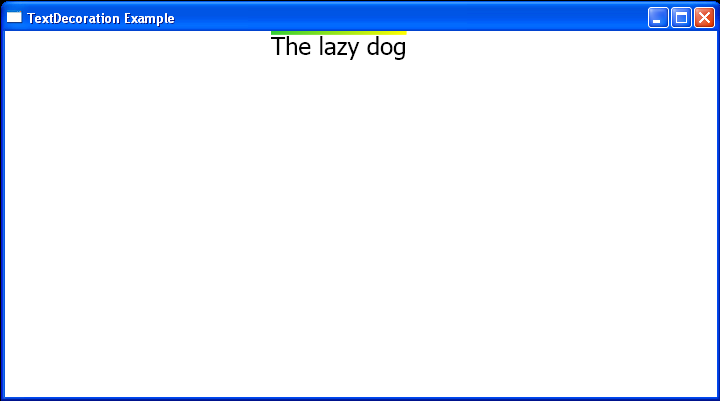 WPF Fill The Overline Decoration With A Linear Gradient Brush