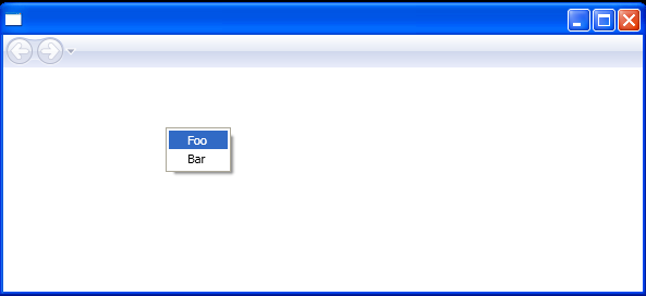 WPF Grid With Context Menu