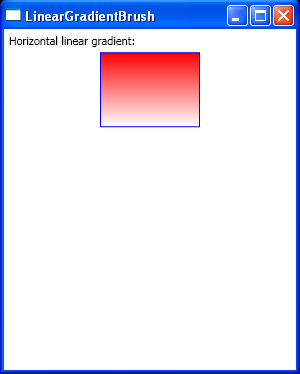 WPF Horizontal Linear Gradient