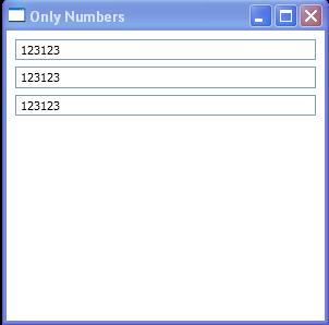 WPF If Input Is Not A Number Do Not Handle The Key Event