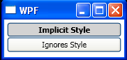 Ignore an Implicit Style by setting Style to Null