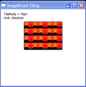 WPF Image Tile Mode Flip X