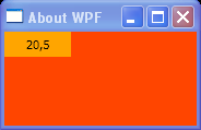 WPF Left And Right Get The1st Value Top And Bottom Get The2nd Value