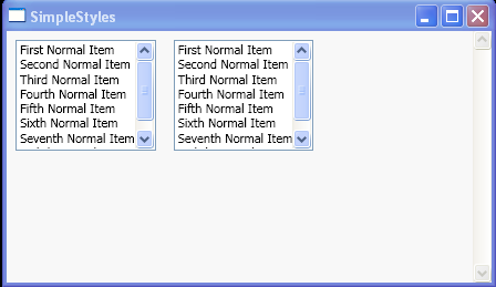 WPF List Box Item Content