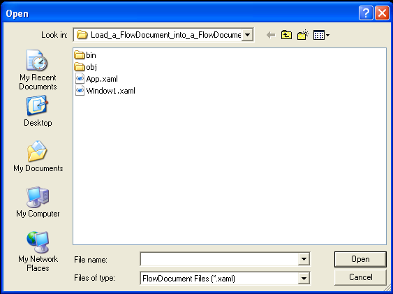 WPF Load A Flow Document Into A Flow Document Reader