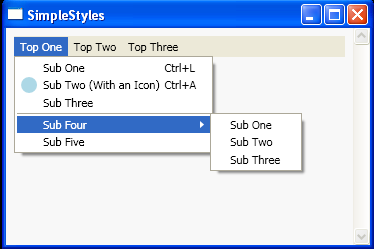 WPF Menu And Menu Item