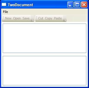 WPF Menu Bar And Tool Bar