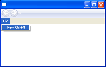 WPF Menu Item With Shortcut And Access Key