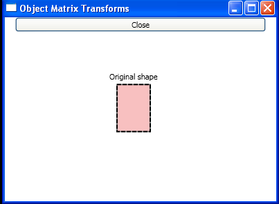Object Transforms in WPF