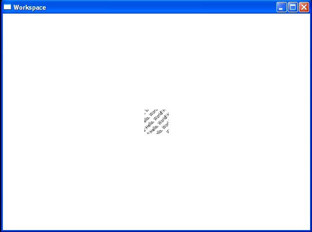 WPF Paints A Rectangle With A Grid Pattern With Visual Brush