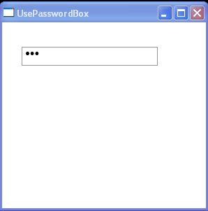 WPF Password Box With Margin