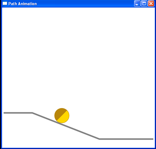 Path Animation with DoubleAnimationUsingPath, AutoReverse