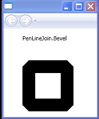 WPF Pen Line Join Bevel