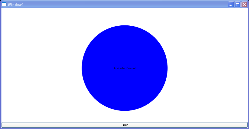 Print a WPF Visual