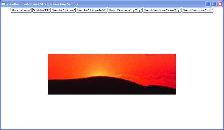 WPF Programmatically Change The Stretch And Stretch Direction Of Content Within A Viewbox