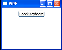 WPF Query Left Right Control Key