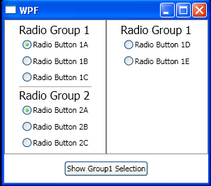 WPF Radio Button Checked Event Handler