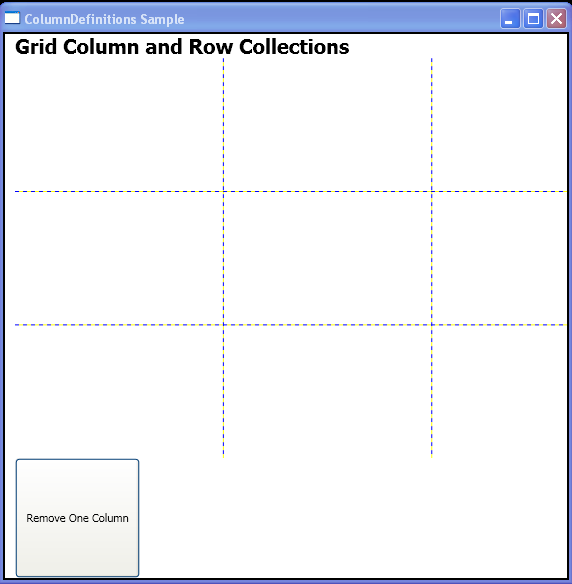 WPF Remove One Column