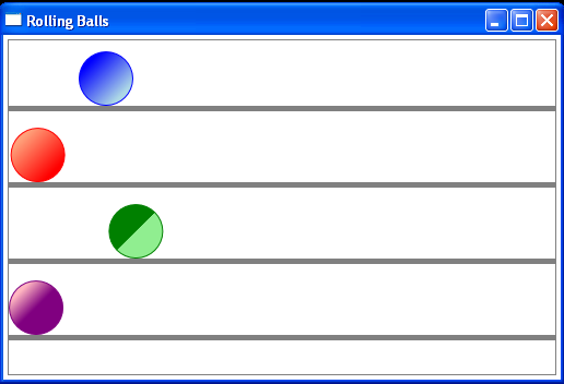 WPF Rolling Ball Animation