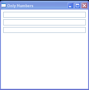 WPF Routed Events Only Numbers