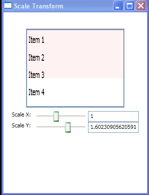 WPF Scale A List Box