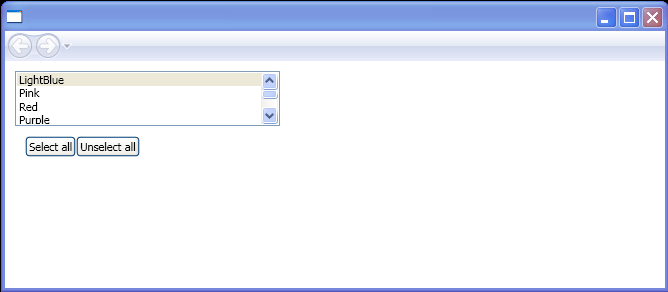 WPF Select All And Unselect All
