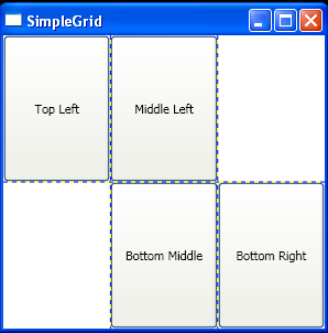 WPF Set Column And Row Index When Adding Controls To A Grid