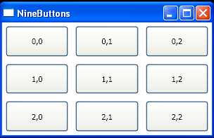 WPF Set Row And Column Index When Adding Buttons To Grid