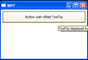 Set ToolTip Placement, ShowDuration, VerticalOffset